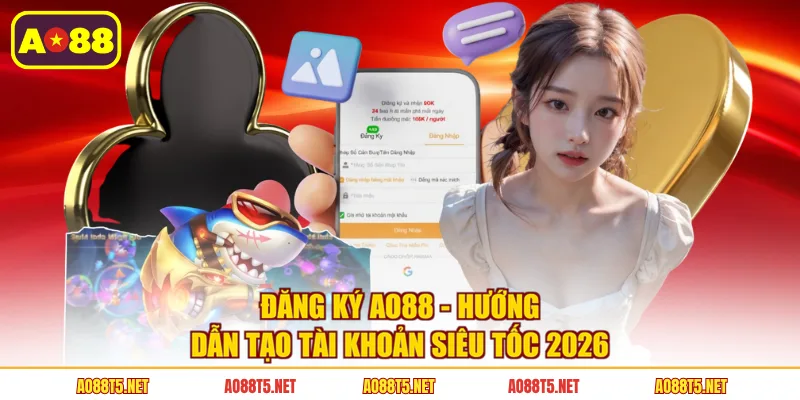 Đăng Ký AO88 - Hướng Dẫn Tạo Tài Khoản Siêu Tốc 2026