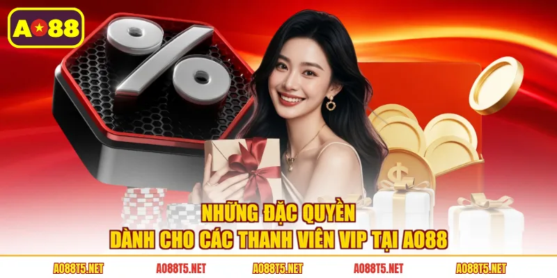 Những đặc quyền dành cho các thanh viên VIP tại AO88